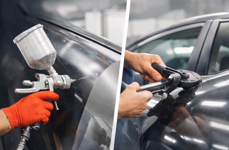 ¿Chapa y pintura o reparación sin pintura Cuál es la mejor opción